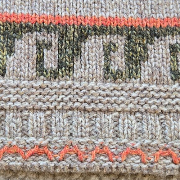 NWOT Beretta Wool Wrap Cape Moose Elk Deer Reindeer - Picture 2 of 12